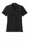 TravisMathew Women's Glenview Solid Polo TM1LF071 BLACK