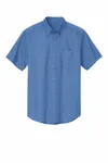 Port Authority Tall Short Sleeve Easy Care Shirt. TLS508 Ultramarine Blue