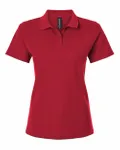 Women's Pique Polo RED