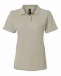 Women's Pique Polo SAND