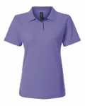 Women's Pique Polo Violet