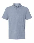 Printed Blend Polo Blue Dawn Melange