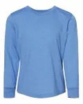 Toddler Jersey Long Sleeve Tee Heather Columbia Blue