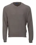 Cuddle V-Neck Sweater Meditation Grey