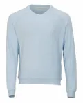 Cuddle V-Neck Sweater Sky Blue