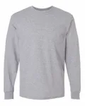 Ultra Cotton® Long Sleeve Pocket T-Shirt Sport Grey
