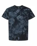 Crystal Tie-Dyed T-Shirt Black Crystal