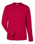 Unisex Capital Long Sleeve Performance T-Shirt Classic Red