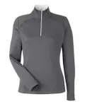 Women's Wells Quarter-Zip Tech Pullover Dark Shadow Grey Heather