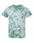 Crystal Tie-Dyed T-Shirt Moss
