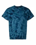Crystal Tie-Dyed T-Shirt Navy