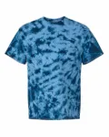 Crystal Tie-Dyed T-Shirt Navy/ Columbia