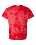Crystal Tie-Dyed T-Shirt RED