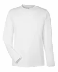 Unisex Capital Long Sleeve Performance T-Shirt WHITE