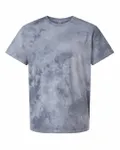 Crystal Tie-Dyed T-Shirt SILVER