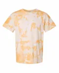 Crystal Tie-Dyed T-Shirt Tangerine