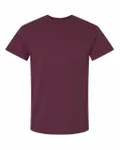 Ultra Cotton® Pocket T-Shirt Maroon