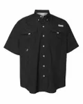 PFG Bahama™ II Short Sleeve Shirt BLACK