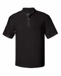 Men's Performance Piqué Polo BLACK