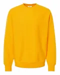 Legend - Premium Heavyweight Cross-Grain Crewneck Sweatshirt Gold