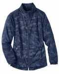 Women's Rotate Reflective Soft Shell Jacket Classic Navy/ Carbon