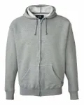 Men's Premium Full-Zip Hooded Sweatshirt Oxford