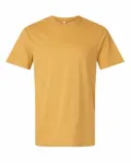 American Apparel Unisex Fine Jersey Short-Sleeve T-Shirt Mustard