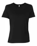 Bella + Canvas Ladies' Relaxed Jersey Short-Sleeve T-Shirt BLACK