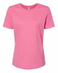 Bella + Canvas Ladies' Relaxed Jersey Short-Sleeve T-Shirt Charity Pink