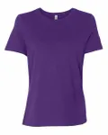 Bella + Canvas Ladies' Relaxed Jersey Short-Sleeve T-Shirt Team Purple