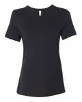 Bella + Canvas Ladies' Relaxed Jersey Short-Sleeve T-Shirt VINTAGE BLACK