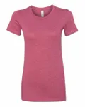 Bella + Canvas Ladies' The Favorite T-Shirt Heather Raspberry