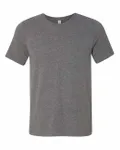 Bella + Canvas Unisex Heavyweight 5.5 oz Crew T-Shirt Deep Heather