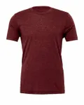 Bella + Canvas Unisex Triblend T-Shirt Cardinal Triblend