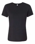 Bella + Canvas Ladies' Relaxed Triblend T-Shirt Charcoal Black Triblend