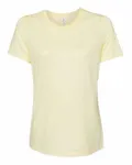 Bella + Canvas Ladies' Relaxed Triblend T-Shirt Pale Yellow Triblend
