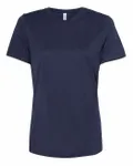 Bella + Canvas Ladies' Relaxed Triblend T-Shirt Solid Navy Triblend