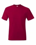 Hanes Men's Authentic-T T-Shirt Deep Red