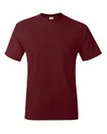 Hanes Men's Authentic-T T-Shirt Maroon