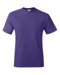 Hanes Men's Authentic-T T-Shirt PURPLE