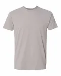 Next Level Apparel Men's Sueded Crew Light Grey