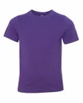 Next Level Apparel Youth Boys Cotton Crew Purple Rush