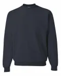 Jerzees Adult Super Sweats NuBlend Fleece Crew J. Navy