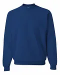 Jerzees Adult Super Sweats NuBlend Fleece Crew ROYAL