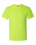 Jerzees Adult DRI-POWER SPORT Poly T-Shirt SAFETY GREEN