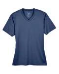 Team 365 Ladies' Sonic Heather Performance T-Shirt Sport Dark Navy Heather