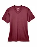 Team 365 Ladies' Sonic Heather Performance T-Shirt Sport Maroon Heather