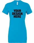 Bella + Canvas Ladies' The Favorite T-Shirt Aqua