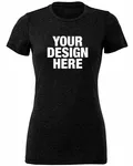 Bella + Canvas Ladies' The Favorite T-Shirt Black Heather