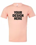 Bella + Canvas Unisex Triblend T-Shirt Peach Triblend